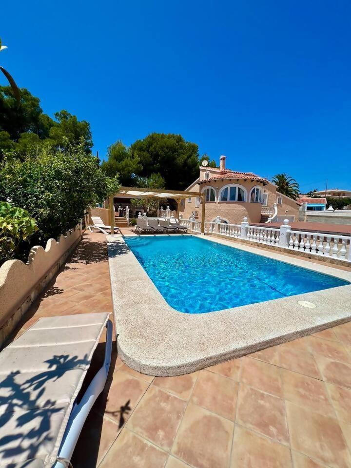 Relaxdiversion En Villa Piscina Bbq Y Cocina Ext 卡尔佩 外观 照片